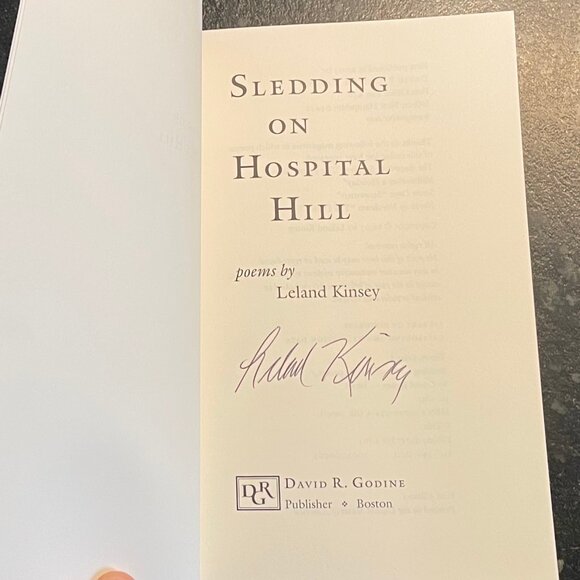 "Sledding on Hospital Hill," by Leland Kinsey, 2003 First Edition Paperback - Picture 4 of 6